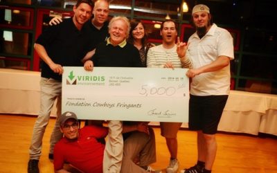 Tournoi de golf de Viridis environnement au profit de la Fondation Cowboys Fringants