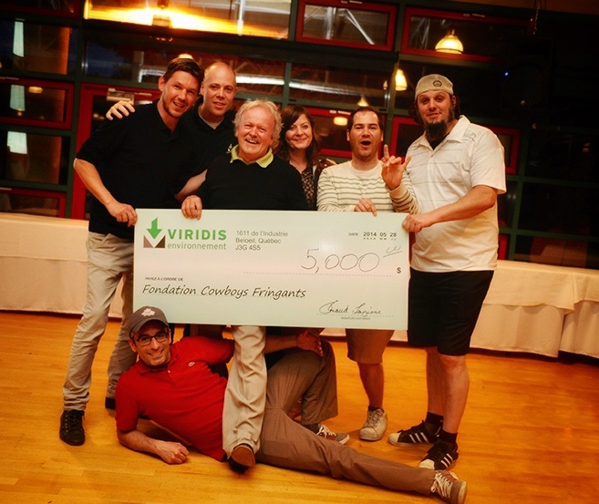 Tournoi de golf de Viridis environnement au profit de la Fondation Cowboys Fringants