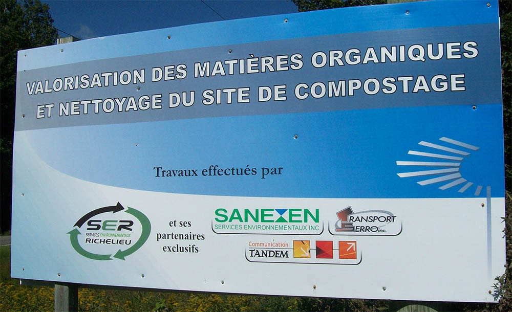 Compostage Mauricie –  Cleanup will be completed during the summer