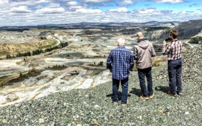 Métamorphose verte de l’ancienne mine Lac d’amiante à Thetford Mines